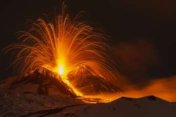 Mount Etna volcano