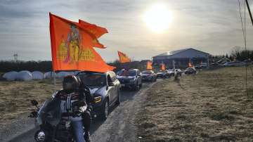 Hindu bike rally in US