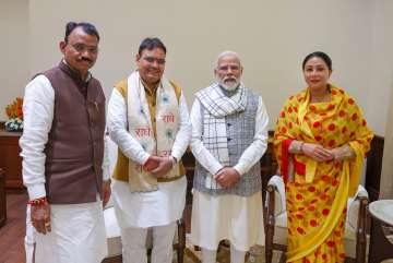 Rajasthan CM with PM Modi