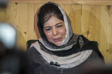 PDP president and former J-K Chief Minister Mehbooba Mufti