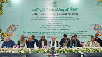 Amit Shah, Bihar CM Nitish Kumar, Amit Shah attend 26th Eastern Zonal Council Meeting, Eastern Zonal