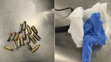 17 bullets found concealed inside a disposable baby diaper 
