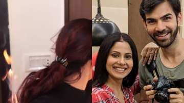 chhavi mittal's hair catches fire