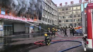 China workshop fire