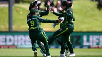 Pakistan women's players.