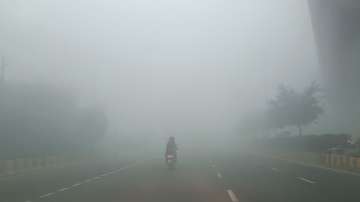 Thick fog envelopes Delhi-NCR