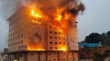 Hyderabad fire, ankura hospital, ankura hospital mehdipatnam, ankura hospital gudimalkapur, hyderaba