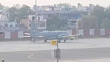IAF plane hits pole, Jaipur airport, Rajasthan 