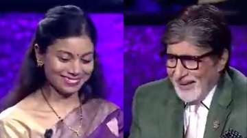 KBC viral video, Amitabh Bachchan, Alolika KBC, viral videos, trending, trending stories