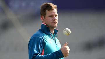 Steve Smith during World Cup 2023 in India