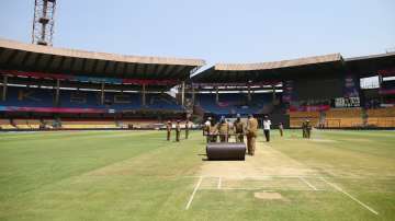 Bengaluru's M Chinnaswamy Stadium pitch 