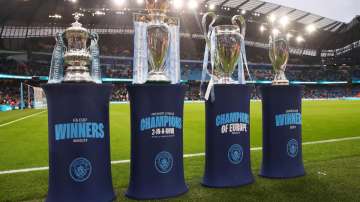Manchester City's trophy cabinet in the 2022-23 season