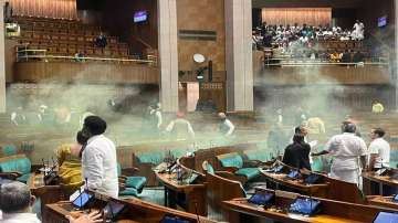 Accused opened smoke canister in the Lok Sabha on December 13