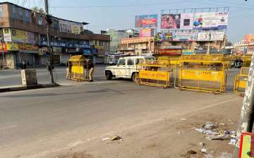 A street wears a deserted look during Rajasthan bandh called out by the supporters of Rajput leader Sukhdev Singh Gogamedi a day after he was shot dead. (File photo)