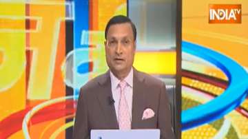 Rajat Sharma in Aaj Ki Baat 