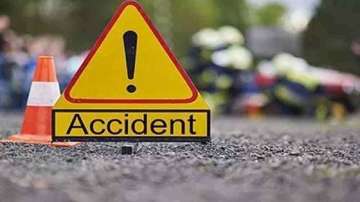 Jharkhand road accident, Jharkhand news, Three dead sand laden dumper rams into another, road accide