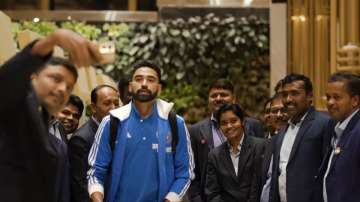 Mohammed Siraj receives a warm welcome in South Africa.
