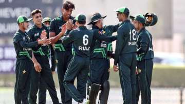 Pakistan U19 team.