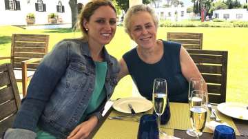 Sarah Depoian, 73, poses with her daughter Carolyn Bester.