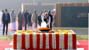 PM Modi and other leaders pay tribute to former prime minister Atal Bihari Vajpayee