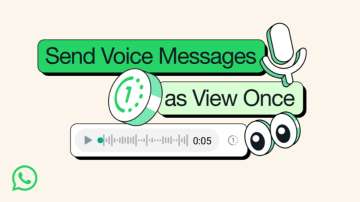whatsapp view once voice message, view once voice note on whatsapp, disappearing voice messages