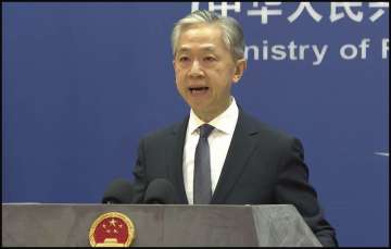Chinese foreign ministry spokesperson Wang Wenbin.