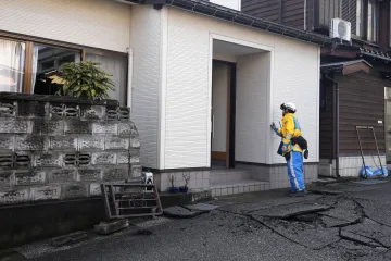 Japan earthquake aftermath 