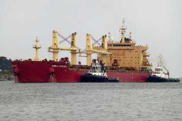Cargo vessel attacked in Red sea