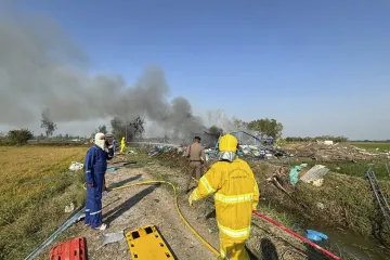 Officials in Thailand say an explosion at a rural fireworks factory has killed at least 23 people