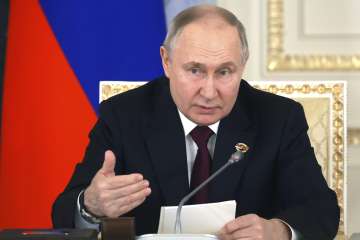 Russian President Vladimir Putin in Moscow 
