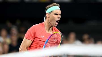 Rafael Nadal made a winning start on return to singles competition in Brisbane