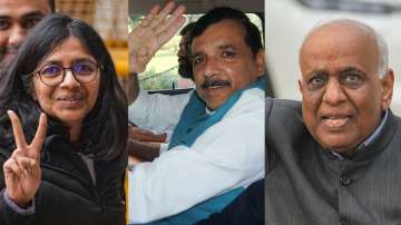 Swati Maliwal, Sanjay Singh and ND Gupta