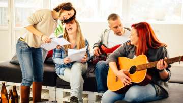 adults learning music