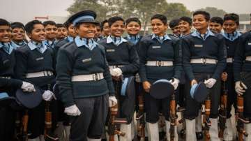 Republic Day, Republic Day parade, IAF, Indian Air Force, Agniveer, Women Agniveer Vayu soldiers