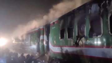 Bangladesh train fire, Dhaka