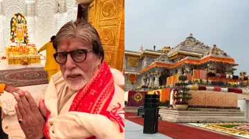 Amitabh Bachchan in Ayodhya