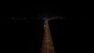  Mumbai Trans Harbour Link (MTHL)'s view at night