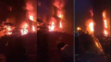 Delhi fire, fire in Bawana