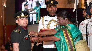 President Droupadi Murmu at the Award distribution ceremony