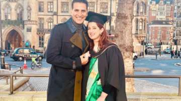 Twinkle Khanna graduates from University of London