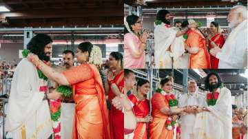 PM Modi, Mammootty at Suresh Gopi’s daughter's wedding
