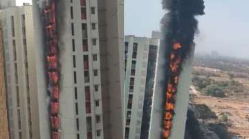 Fire in high-rise