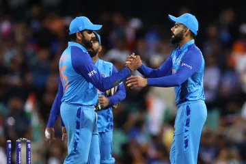 Rohit Sharma and Virat Kohli at T20 World Cup 2022