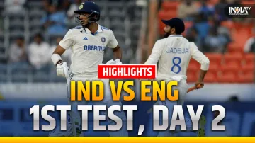 India vs England Day 2 Highlights