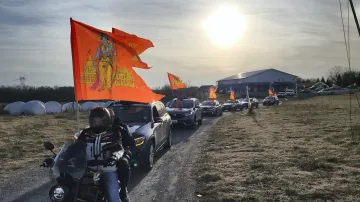 Ram Mandir, Ram Mandir Ayodhya, Ram Temple, Ram Temple Ayodhya, Hindu Americans car rally Houston