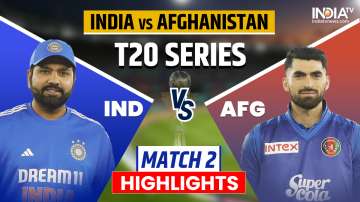 India vs Afghanistan 2nd T20I Highlights