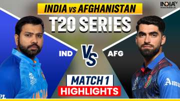 India vs Afghanistan 1st T20I Highlights