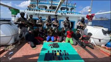 Indian Navy, rescue mission, fishing vessel, Somali pirates
