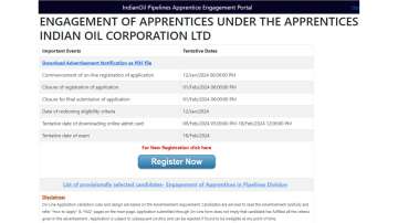 IOCL Apprentice Recruitment 2024 online applications are underway.