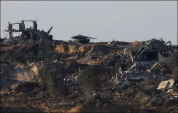 Israel tanks in Gaza